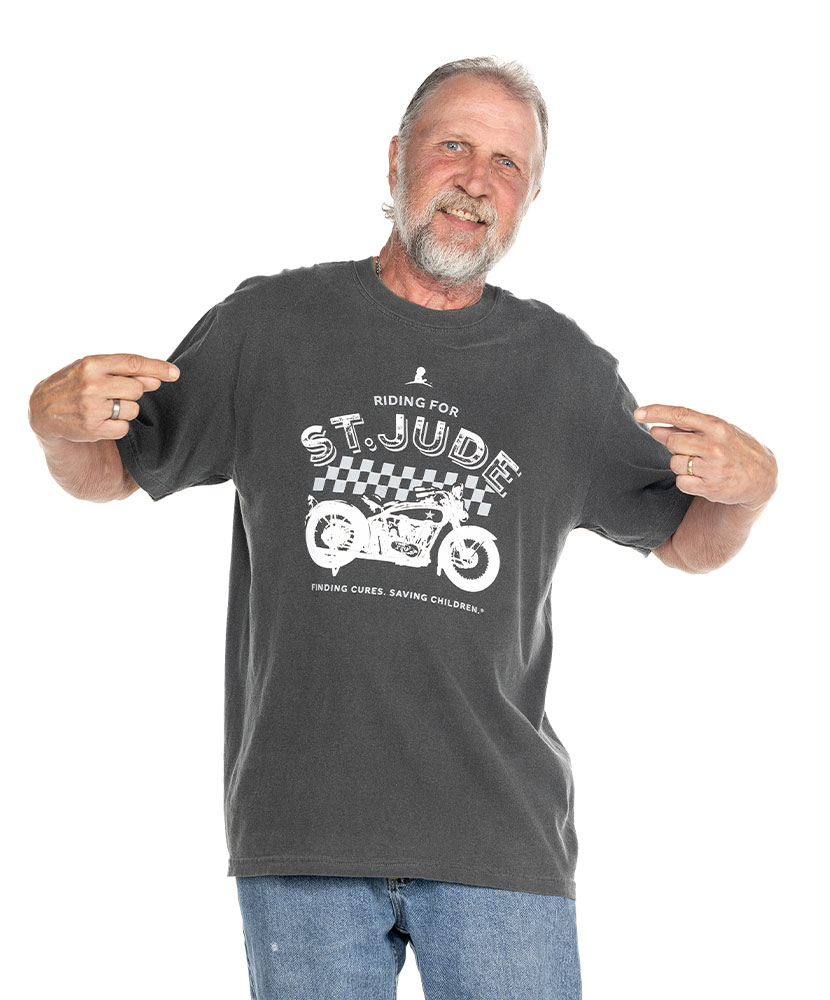 Primary image Riding for St. Jude Motorcycle T-Shirt